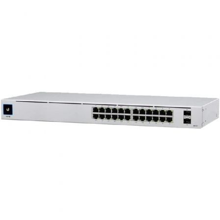Ubiquiti UniFi USW-24-POE, Switch Gestionado 24 Puertos Gigabit y 2 SFP con PoE